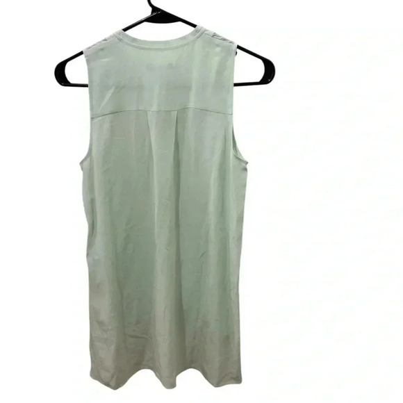 Eileen Fisher Aurora Crepe Silk Blouse Size PP - Picture 2 of 5